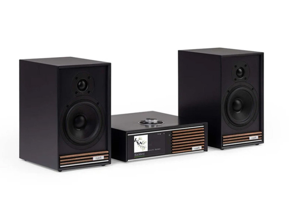 Ruark Audio R610 Music Console med Sabre-R Satin Charcoal hos Lefflers.se